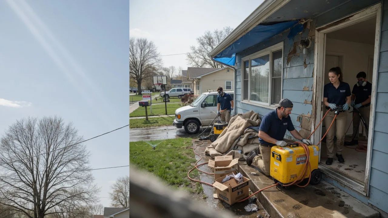 Basement Flood Cleanup in Columbus, MI near me